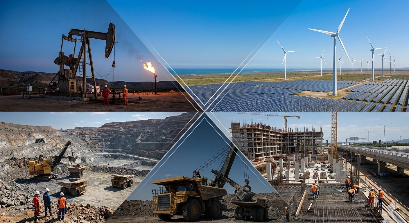 Sectores industriales atendidos